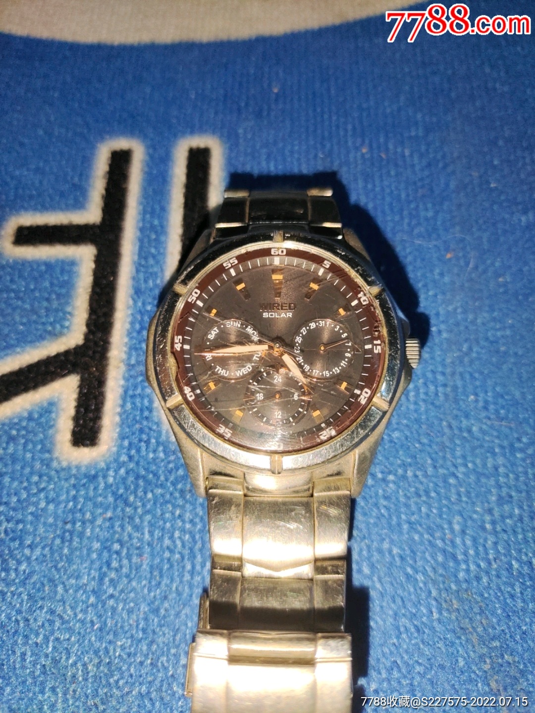 日本seiko精工牌wiredsolar系列老手表一支