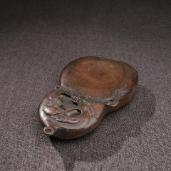 鳝鱼黄老鱼籽砚:引福归堂