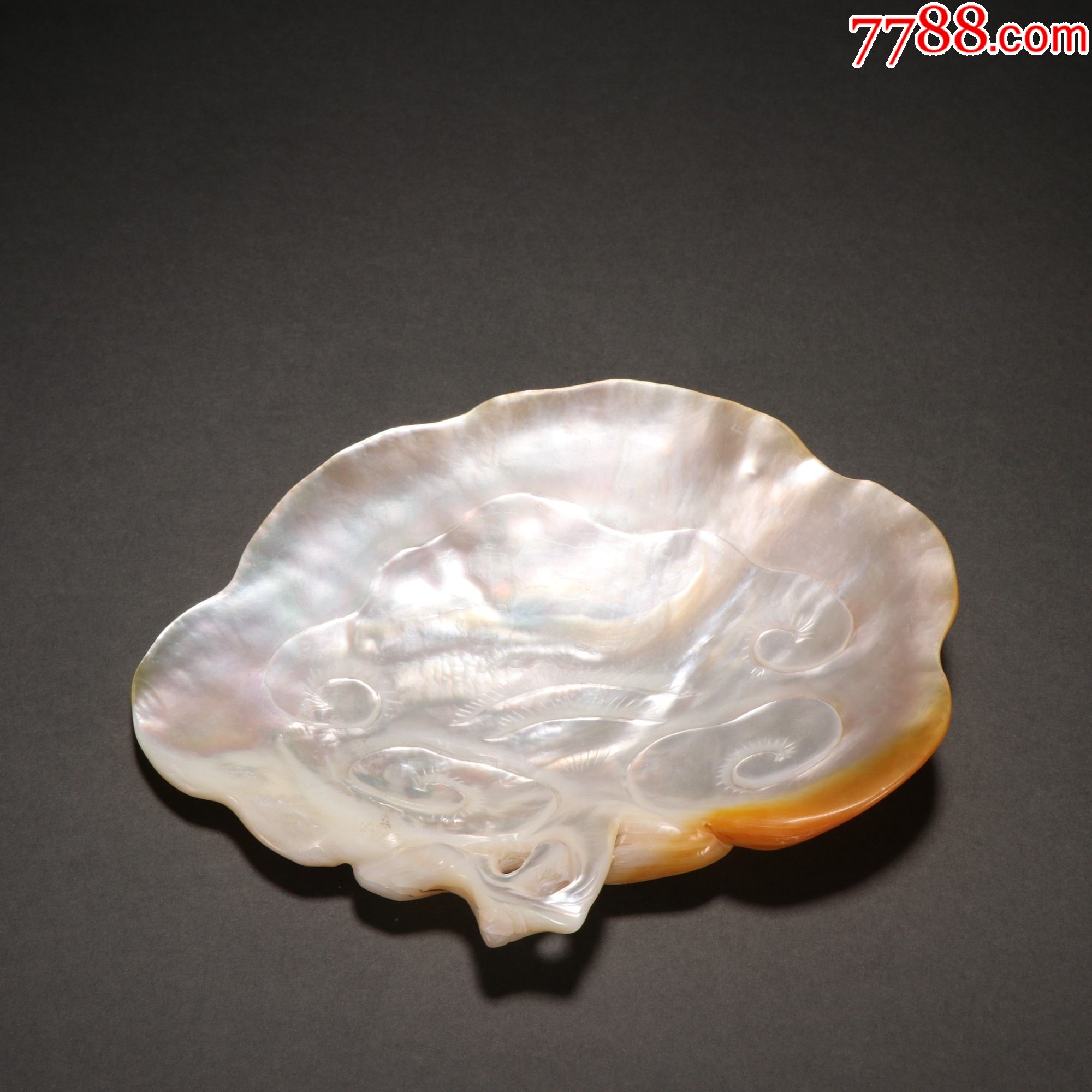 螺钿灵芝纹笔舔_其他文房用具_藏宝阁古玩铺【7788收藏__收藏热线】