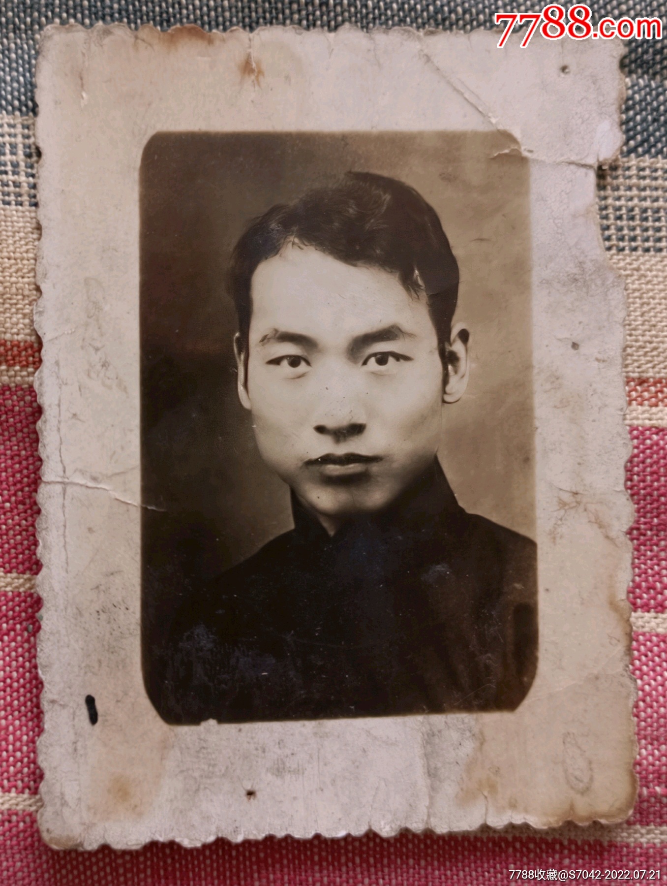 民国老照片--普通半身照-老照片-7788老照片