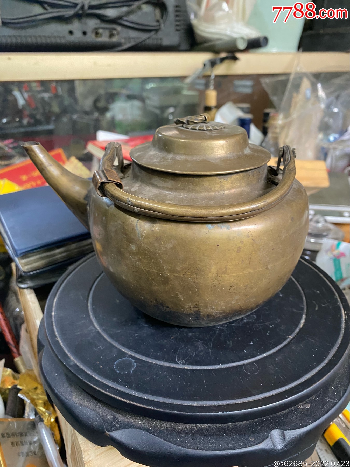金义堂 复古中式茶壶 烧开水养生颗粒泡茶壶高档功夫铜茶壶批发-阿里巴巴