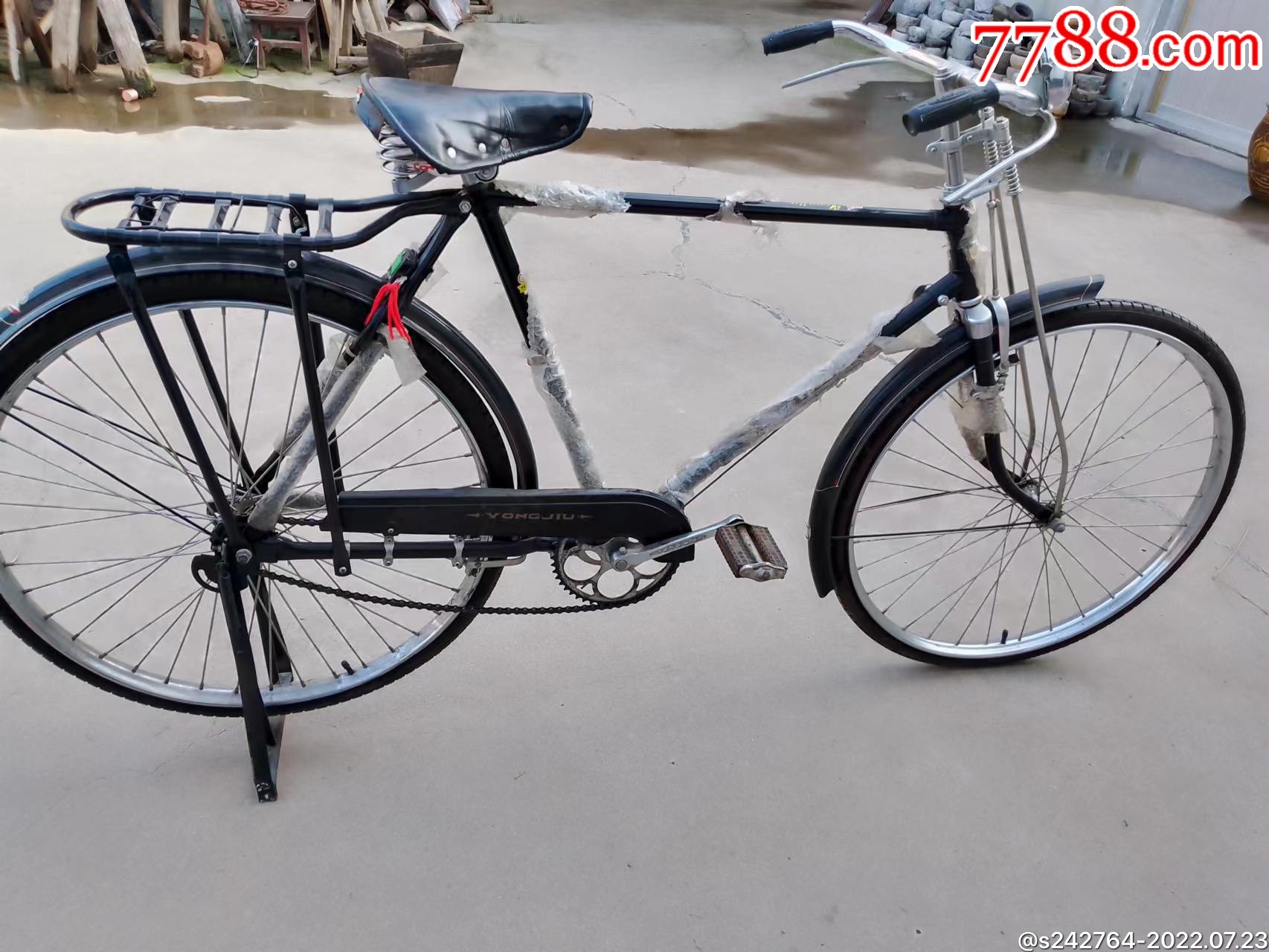 老永久牌自行车，上海产，正常使用-其他车马/户外-7788收藏