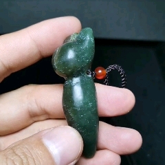 东北河磨玉透闪石原石毛石皮串玉油皮细皮手把石白皮玉雕工小石头