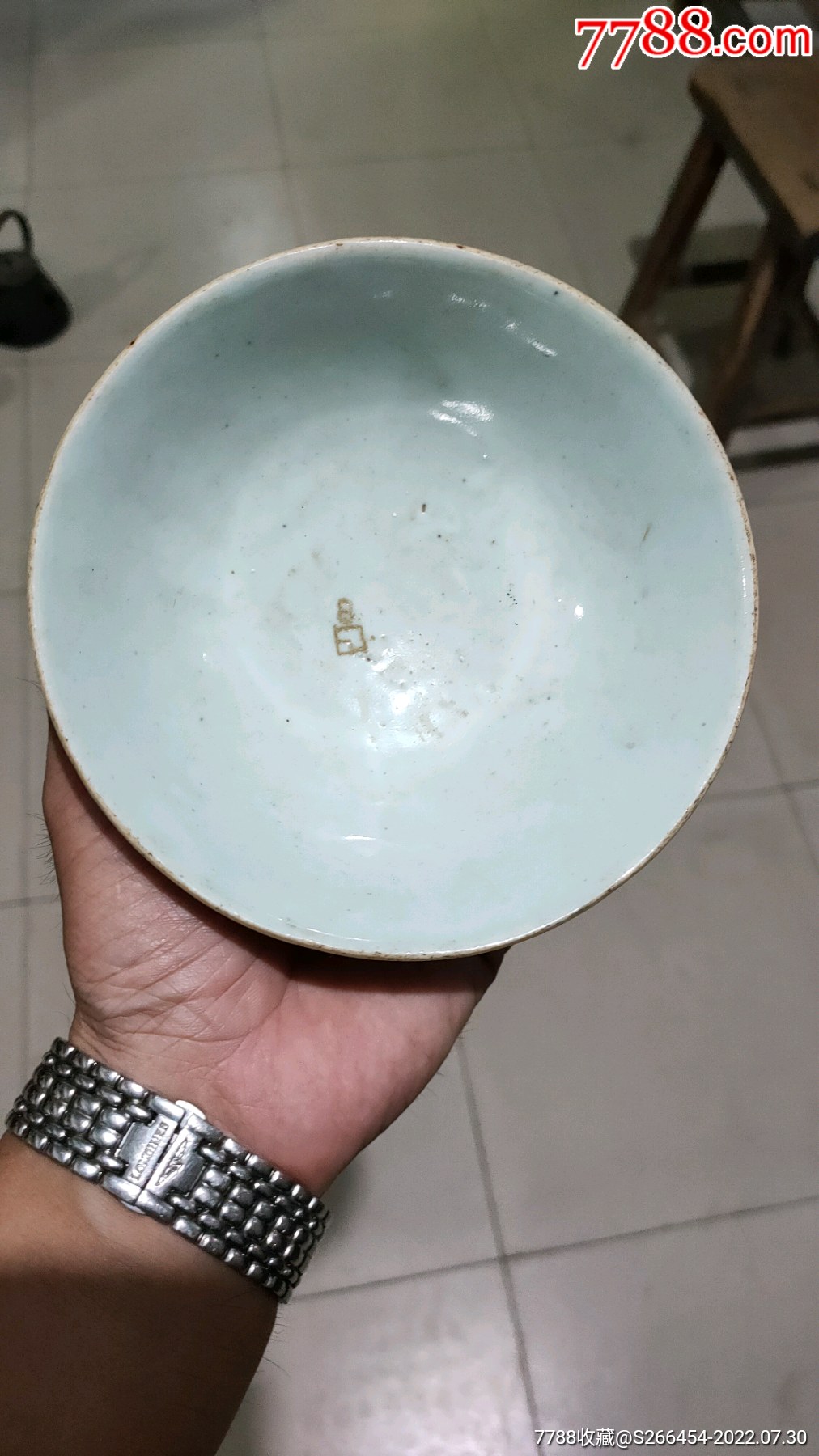 龙泉窑豆青碗-价格:108元-se88567599-青瓷/秘色瓷-零售-7788紫砂