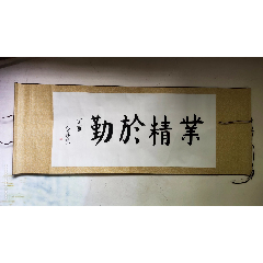 卷轴老字画老书法一个女的写的行书题画诗五首包邮一口价