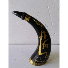 空城计浮雕兽耳酒瓶一对-价格:66元-se74394341-酒瓶-零售-7788收藏__