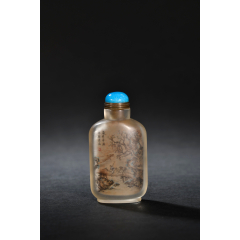 回流·水晶内画鸳鸯纹鼻烟壶-鼻烟壶-7788旧书网