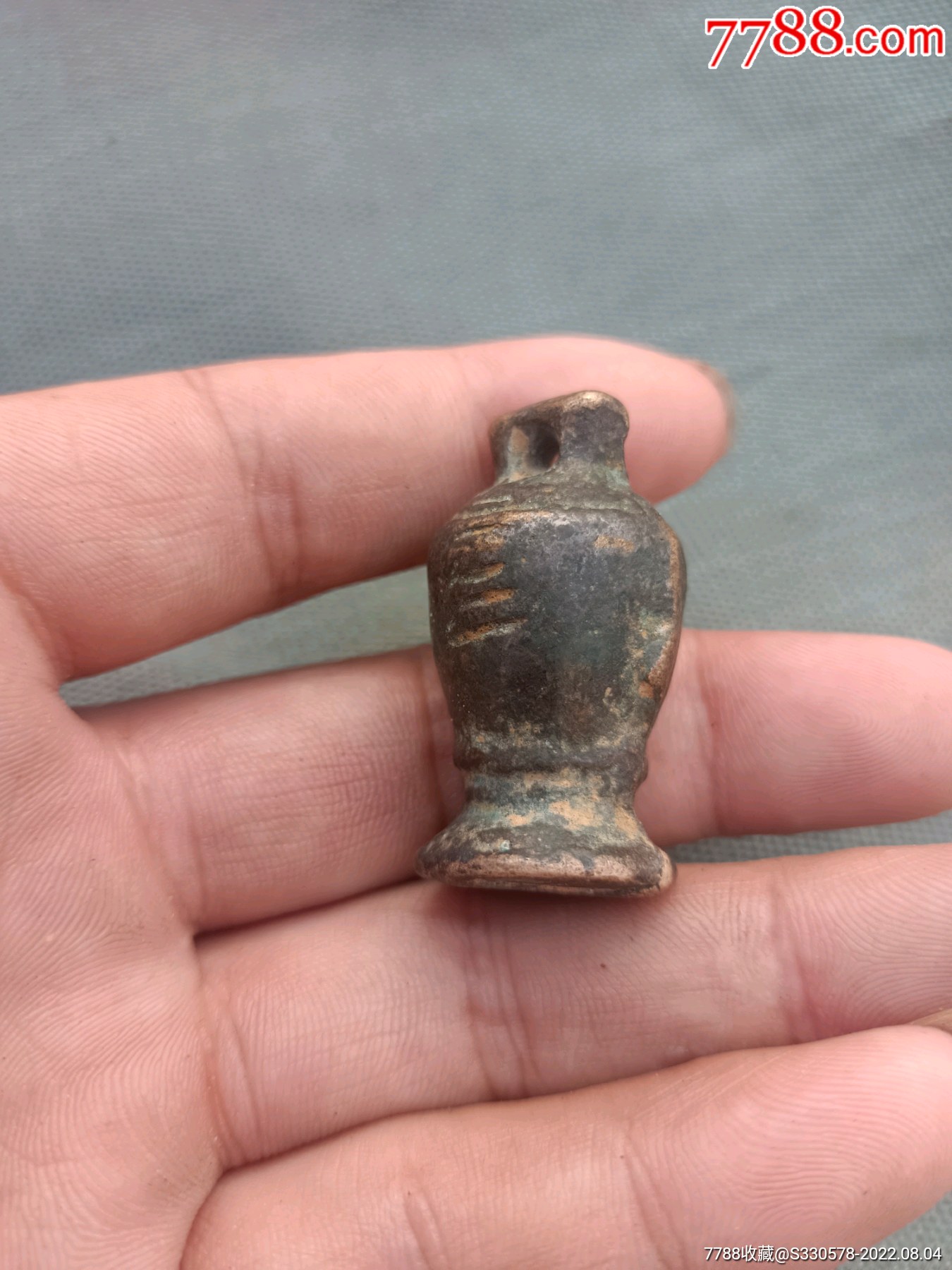 明代小秤砣-杆秤-7788鼻烟壶收藏