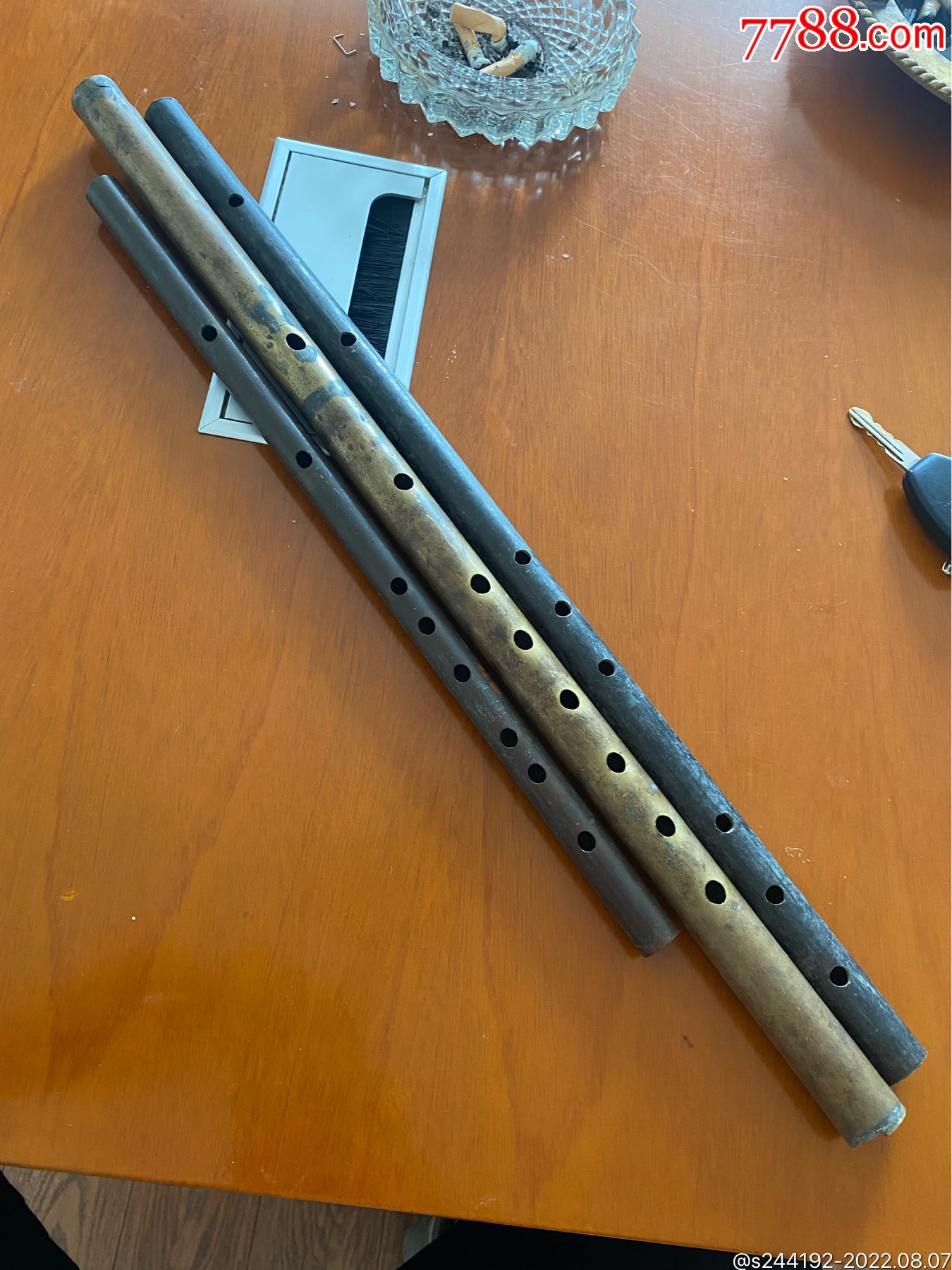 铜笛三个-价格:350元-se88711173-铜杂件-零售-7788酒标收藏