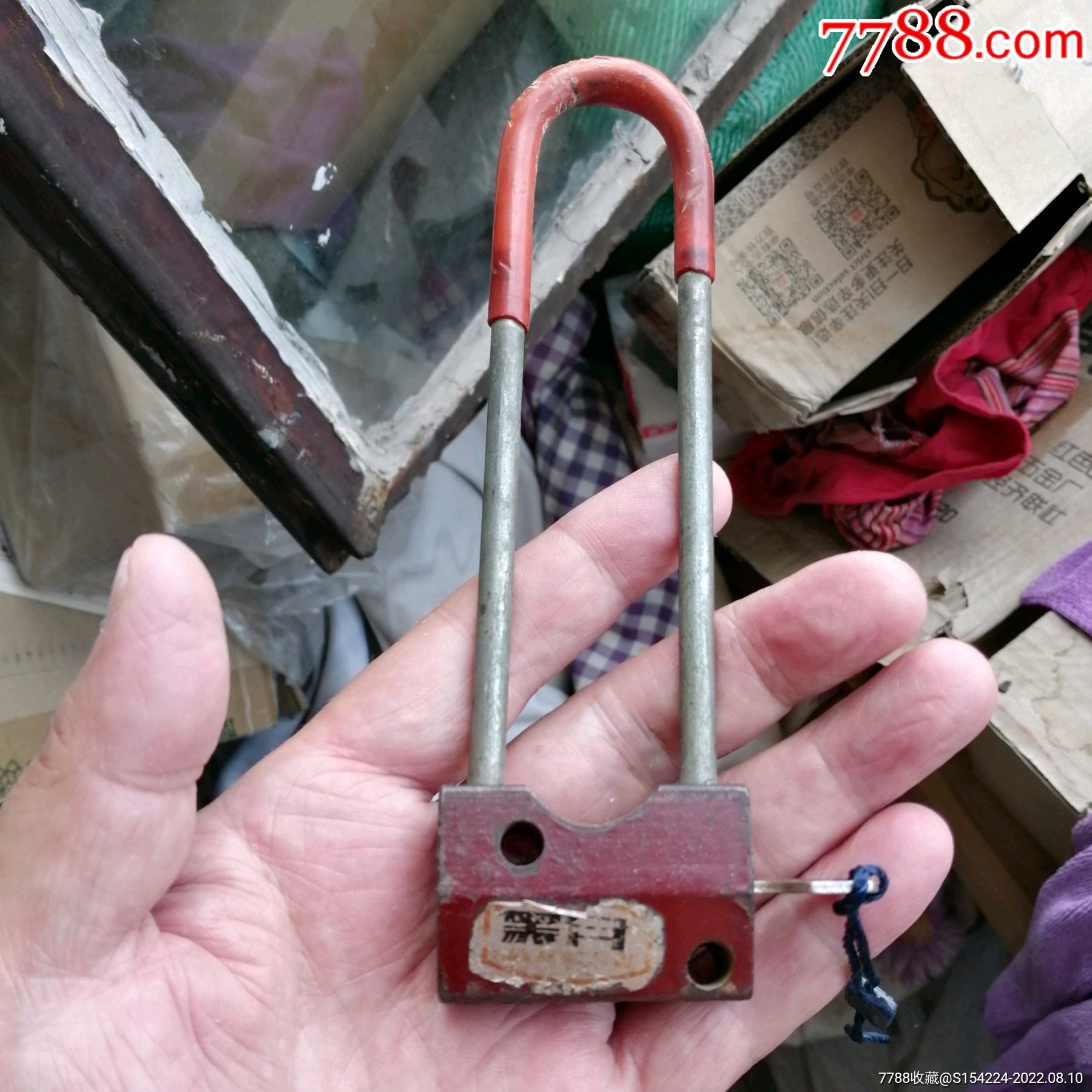 八十年代第一批自行车老叉锁