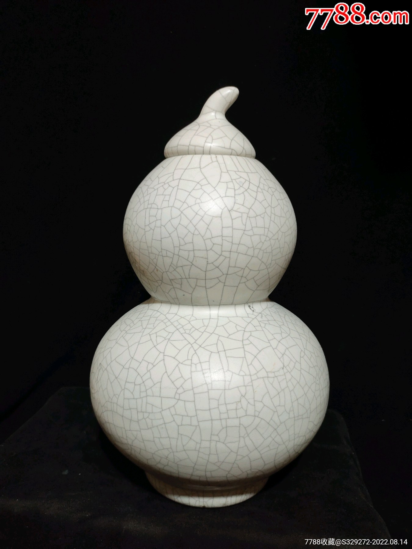 库存哥窑葫芦瓶-价格:70元-se88848872-青瓷/秘色瓷-零售-7788贺年片
