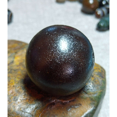  strong>6870唐球老玛瑙特大珠子 /strong>_玛瑙