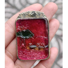 清代百步摇上拆下的各种碧玺宝石