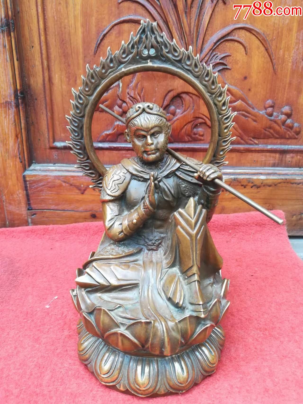 西游记人物--斗战胜佛孙悟空铜像_铜像/铜佛像_图片鉴赏_收藏价值