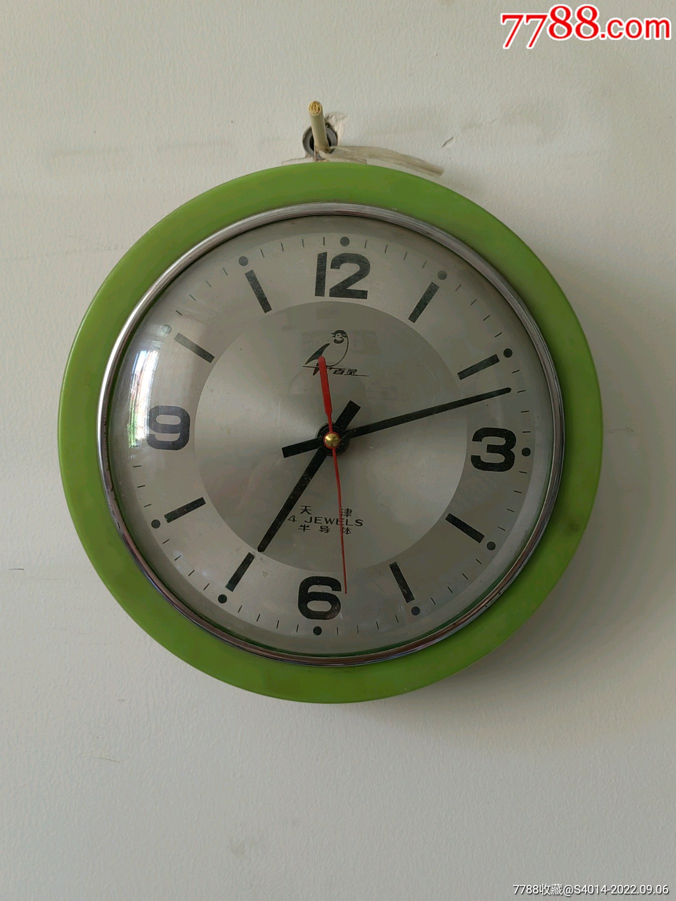天津百灵牌挂钟-价格:120元-se89272984-挂钟-零售-7788岫岩玉