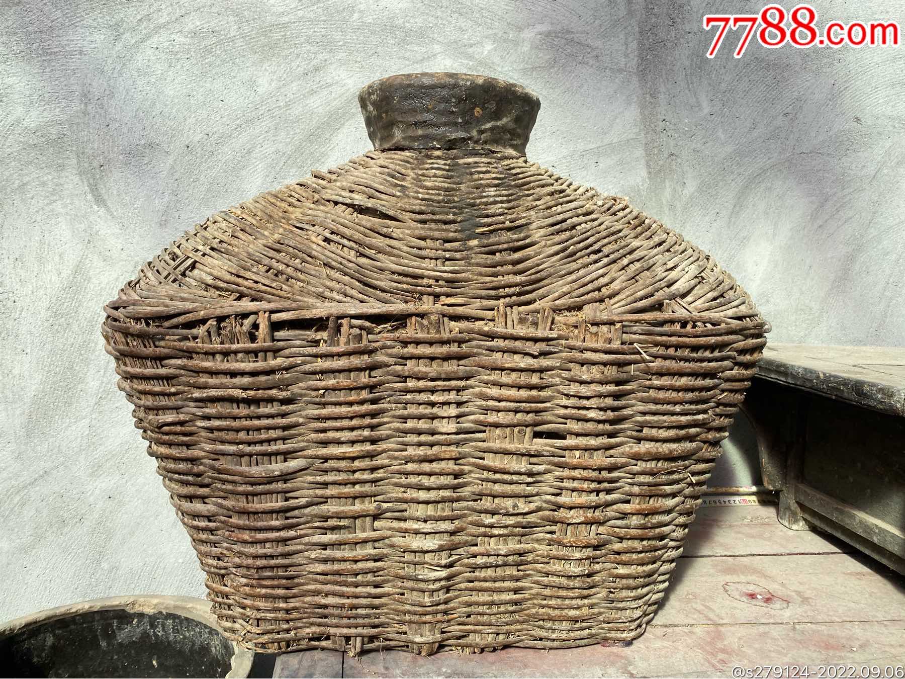 老油篓~老醋篓~柳编篓-价格:389元-se89282731-植物编织工艺品-零售-7788收藏__收藏热线
