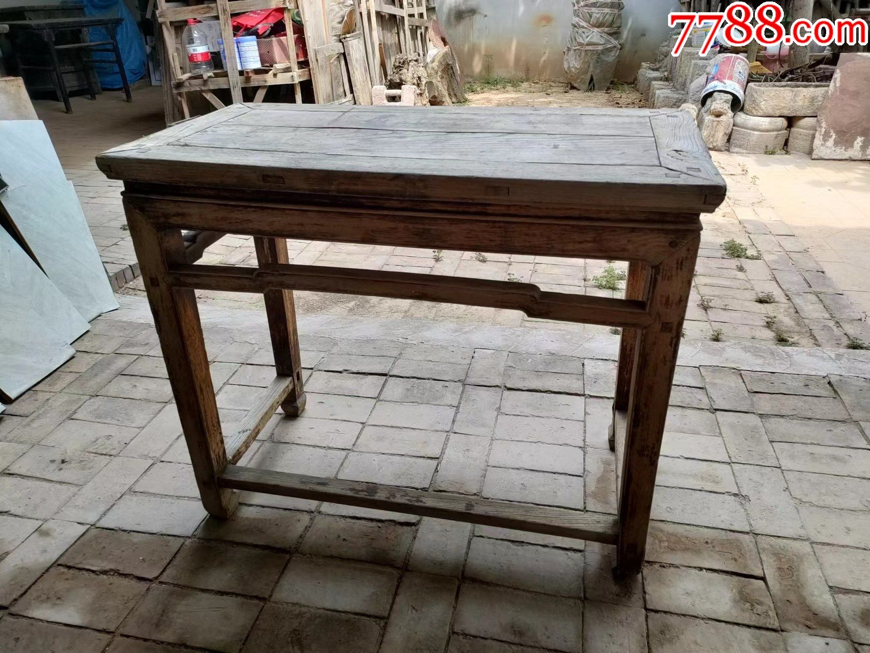 老桌子一个书桌-价格:850元-se89324517-木桌/几/案-零售-7788收藏__收藏热线