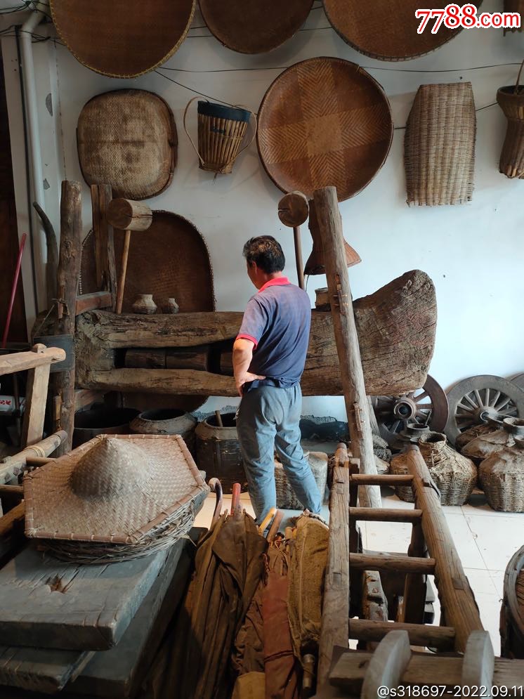 古法榨油机!油榨!民俗博物馆收藏,粮油文化展览!