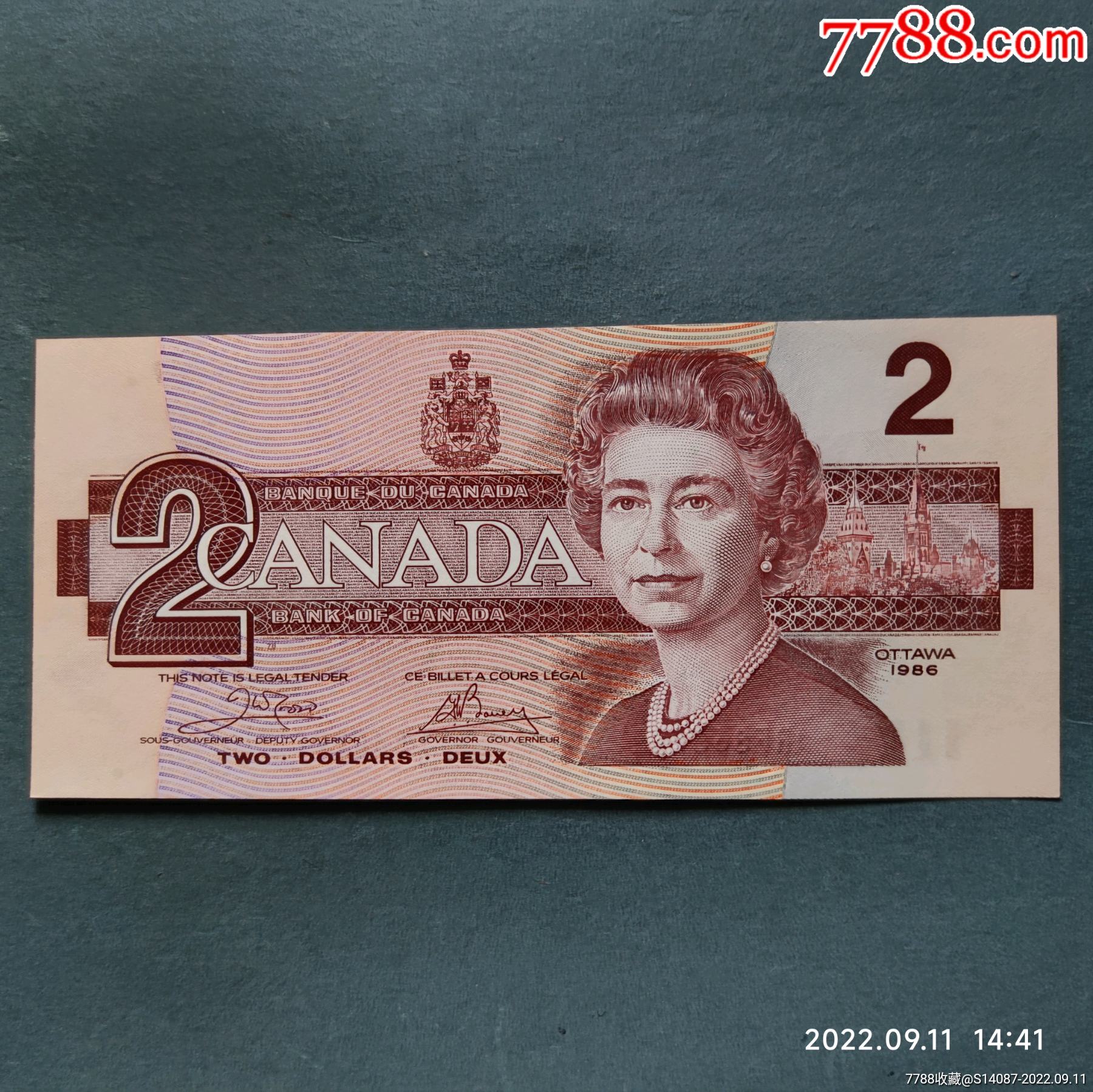 全新加拿大1986年鸟版5元纸币_外国钱币_万泉世界钱币【7788收藏__收藏热线】
