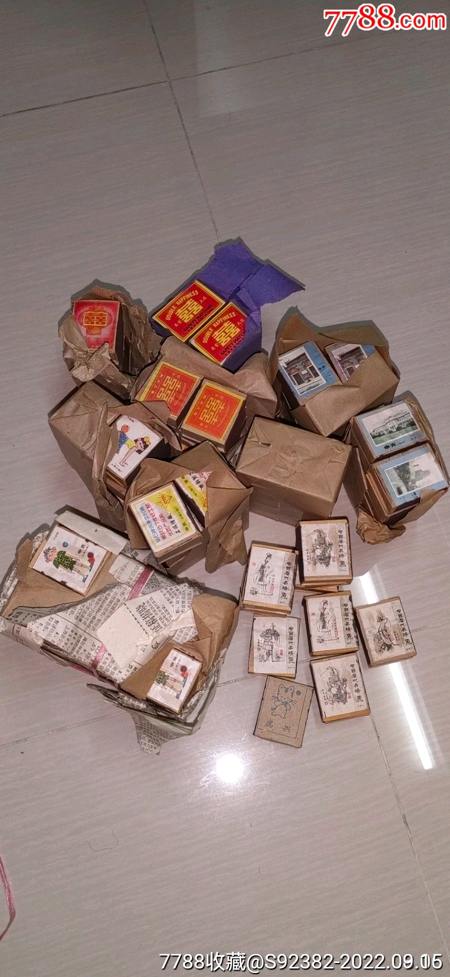 80年代左右火柴盒116盒_火花/火柴盒_产地图片_收藏价值_7788奇石收藏