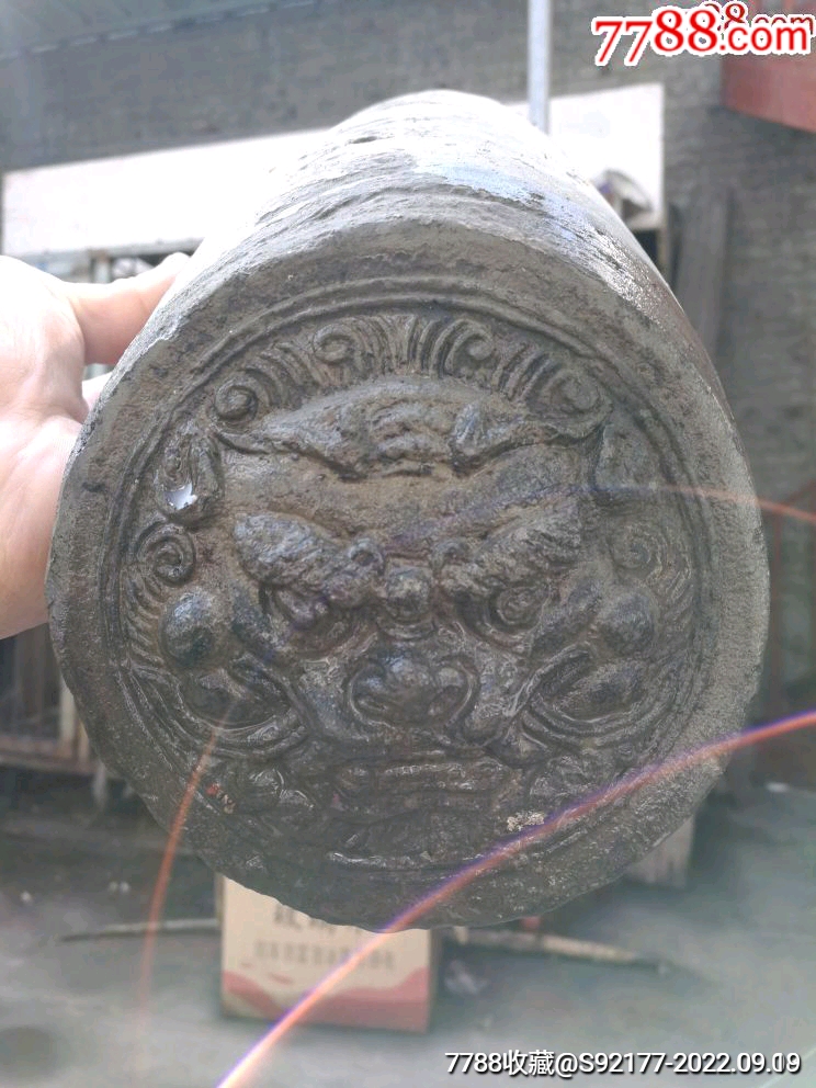 威武大将_瓦当_大成精藏【7788收藏__收藏热线】