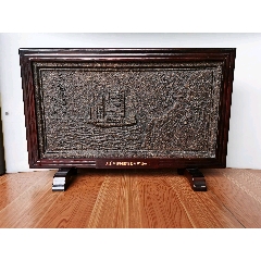 湖北老青砖茶三国赤壁茶砖摆件_黑茶_我爱民间收藏【7788收藏__收藏