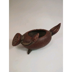 紫砂荷叶笔洗,不议价