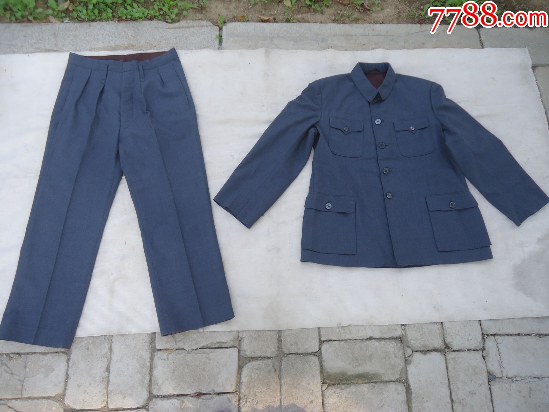 中山装一套_中山装_随意尊古斋【7788收藏】