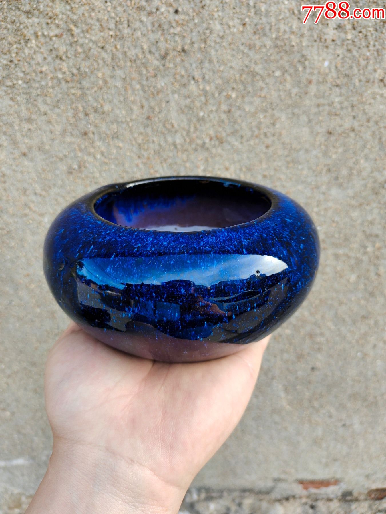 八十年代老紫砂笔洗_笔洗_收藏行情_回收价格_7788小型张