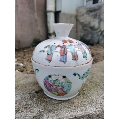 粉彩 大碗 轧道 唐物 乾隆年製 乾隆粉彩仕女圖瓷碗大清乾隆年制款經典粉彩技法細膩花卉亭臺古董收藏