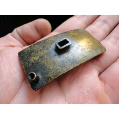 晚清铜水滴老铜水盂极美品