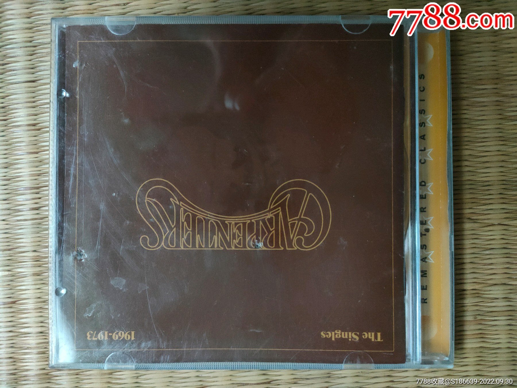 卡朋特CARPENTERS:1969-1973年单曲,A&M美版打口碟,完美播放-价格:39元-se89712922-音乐CD-零售-7788 ...