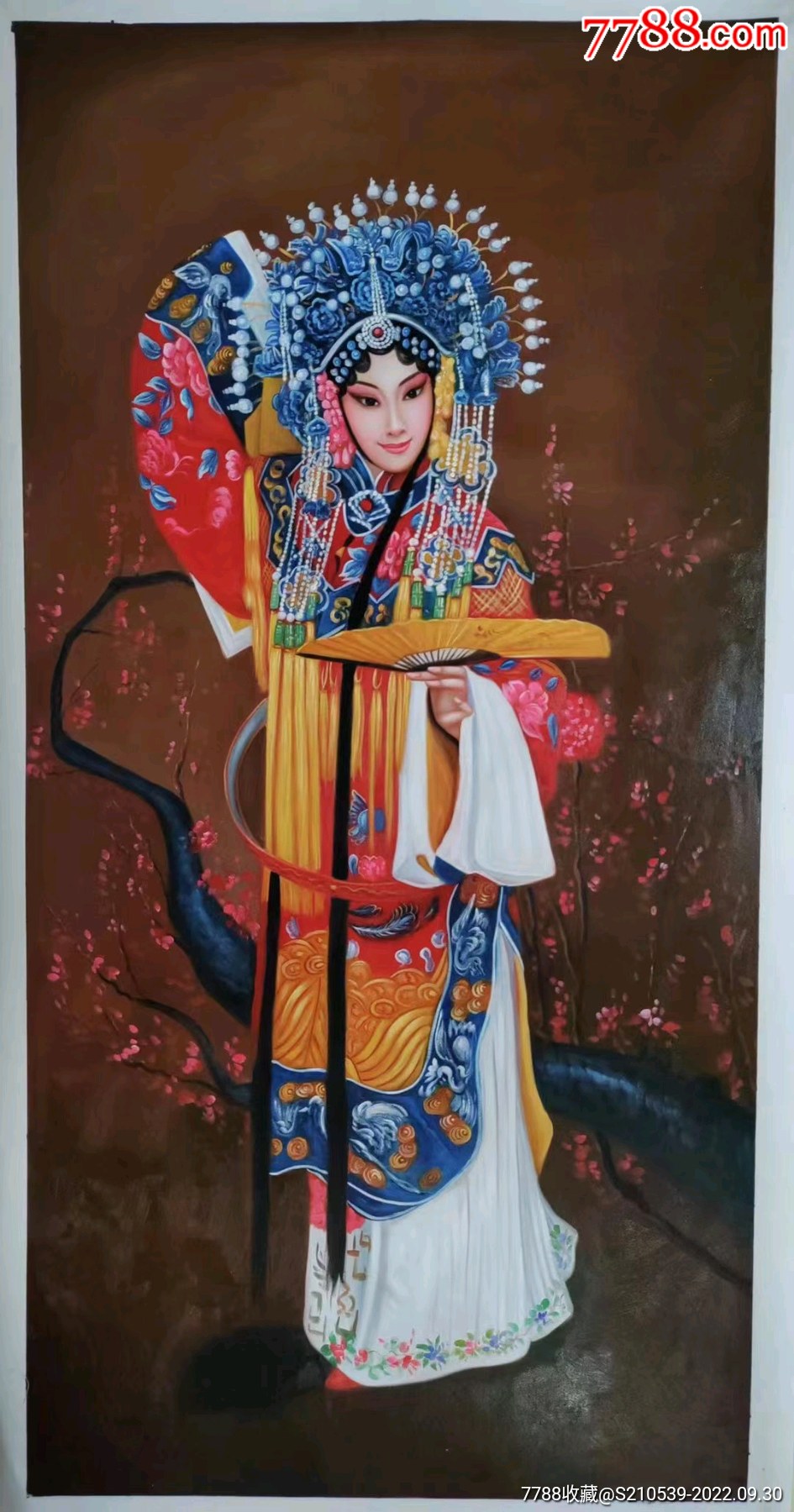 张晨燕,油画,收藏可视频合影-价格:1200元-se89716986-人物国画原作