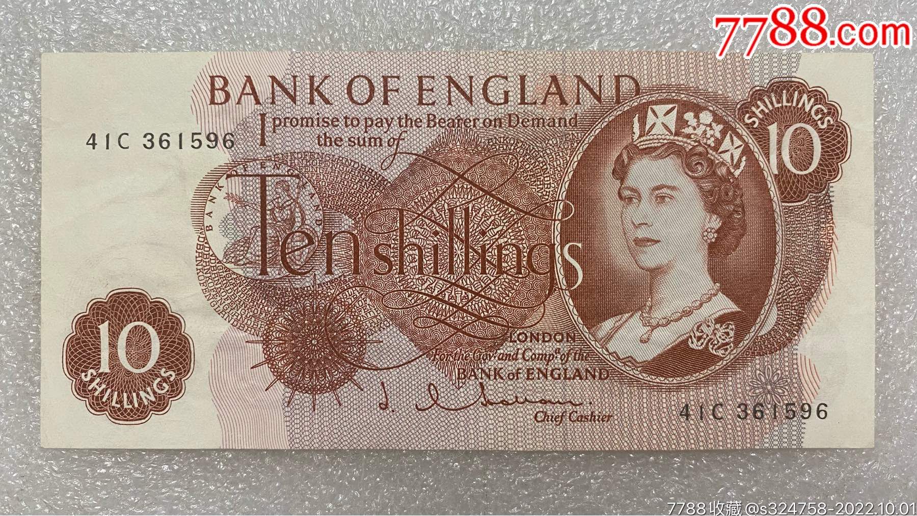 英国1962年10先令_货币外国币_钱市有约【7788收藏__收藏热线】
