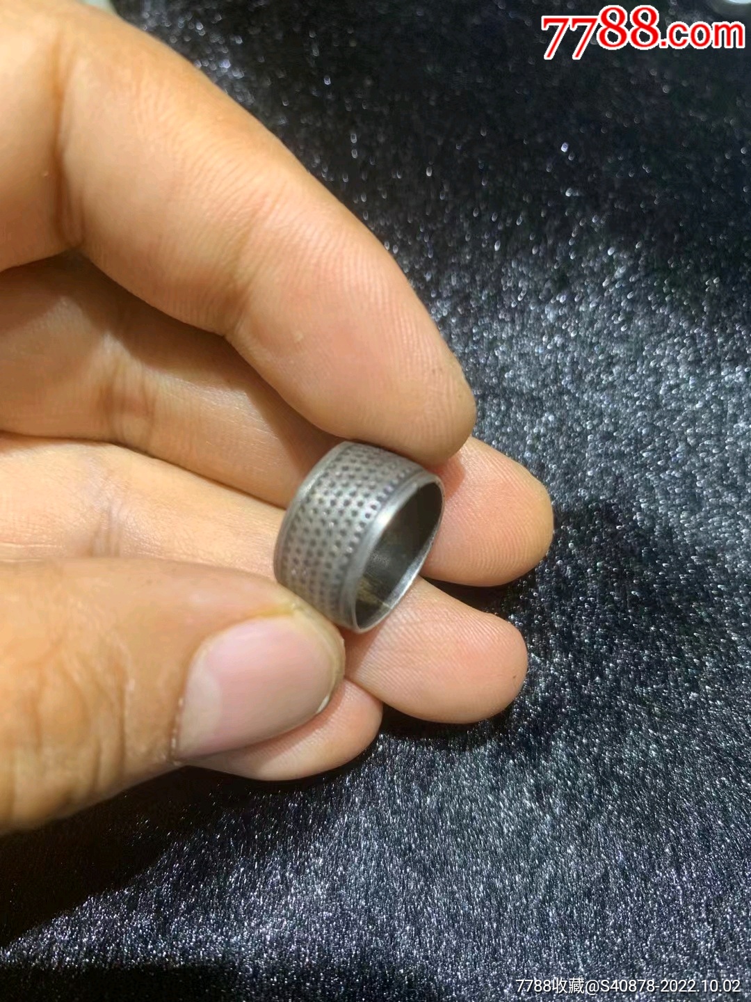 清代银顶针_银戒指_图片收藏_回收价格_7788音像