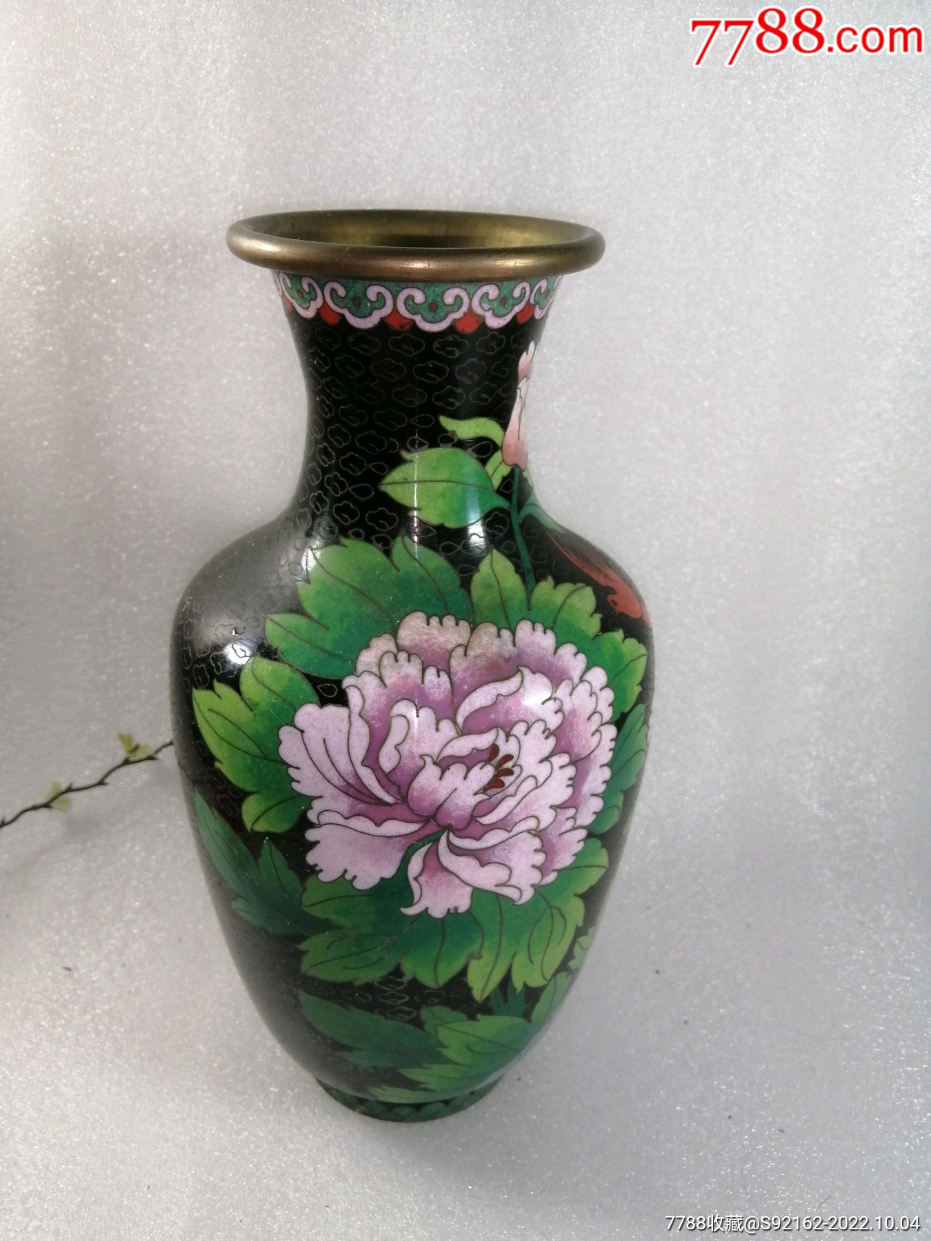 2163 七宝焼 景泰藍 鳥小物入れ2客 花瓶1客 2163 七宝焼 景泰藍 鳥小物