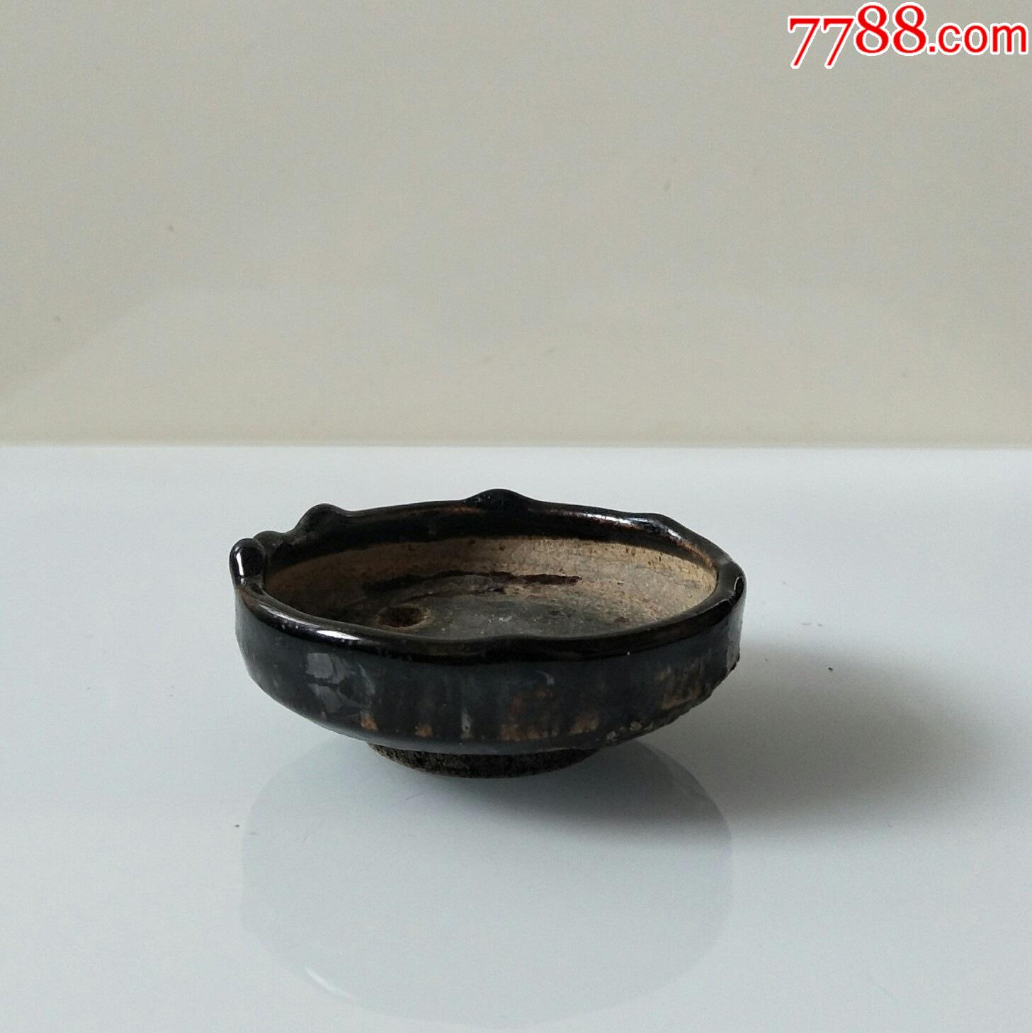 明清时期黑釉笔洗包真包老