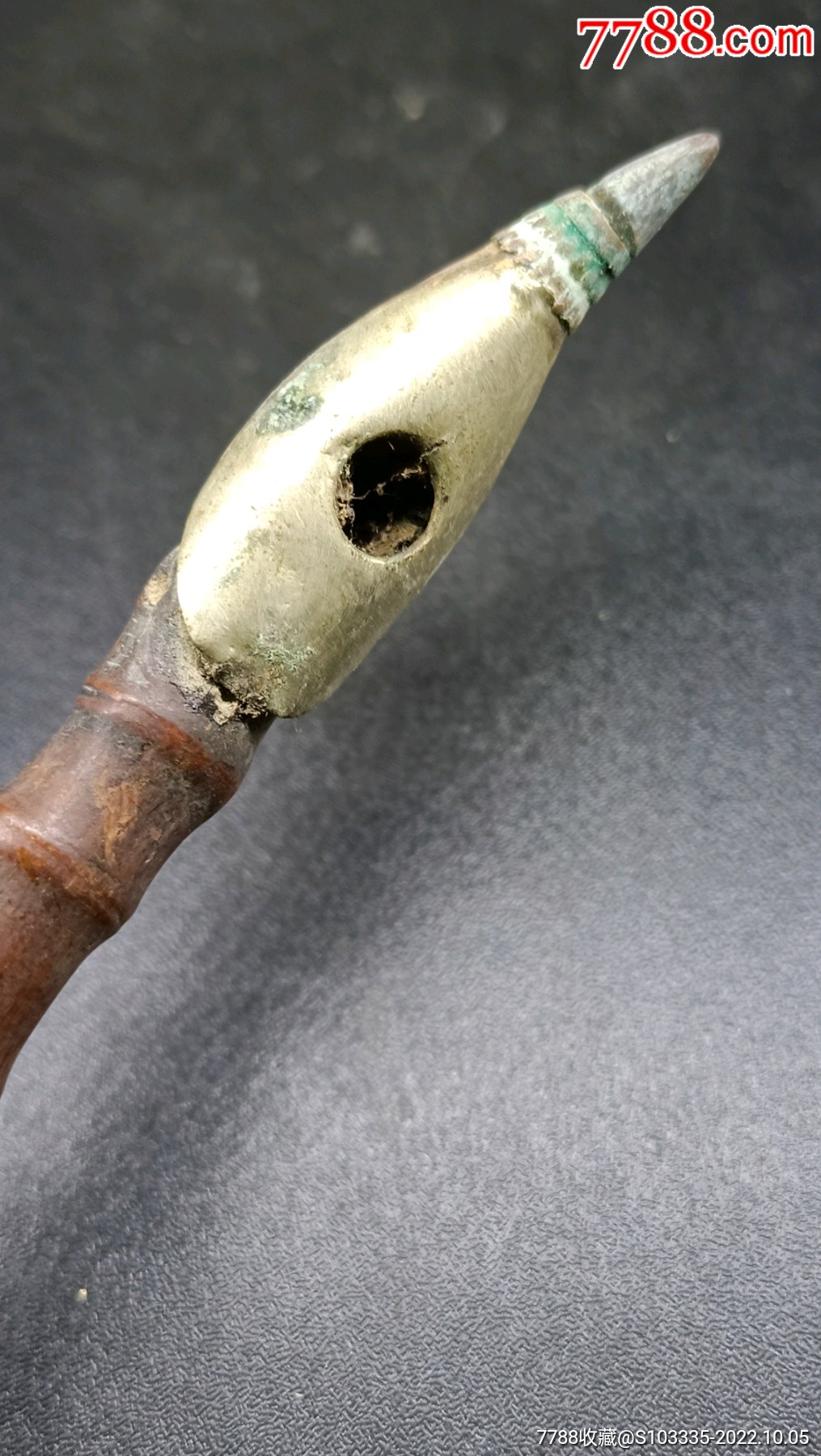 民俗老物件收藏老烟袋烟杆烟枪烟锅竹烟筒真品-价格:100元-se89801181