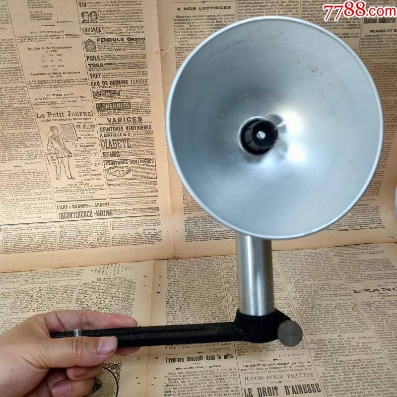 西洋古董冒烟闪光灯镁丝灯引闪器老式胶片相机配件民国戏道具摆件