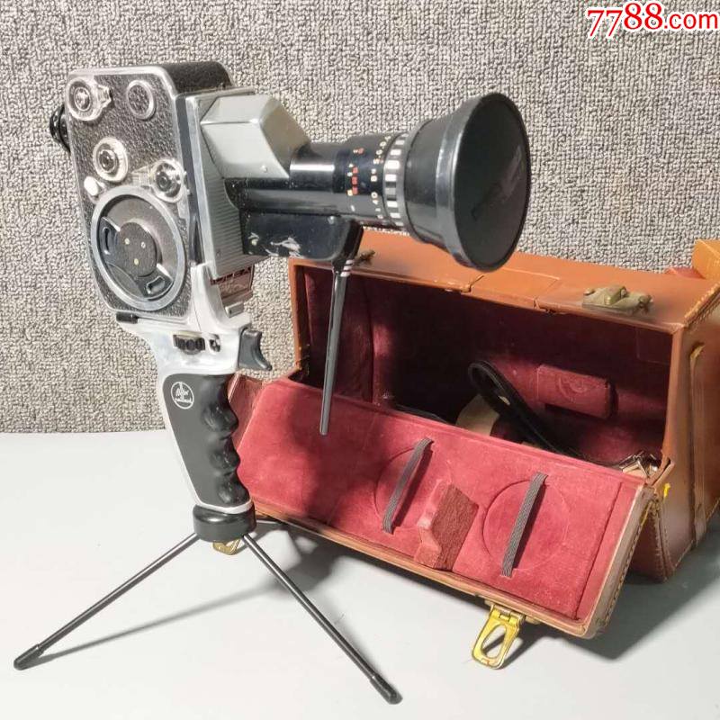 文机、骨董品 1960年代西洋古董相机瑞士BolexP18毫米8mm电影摄影机机械ok8品_摄像机