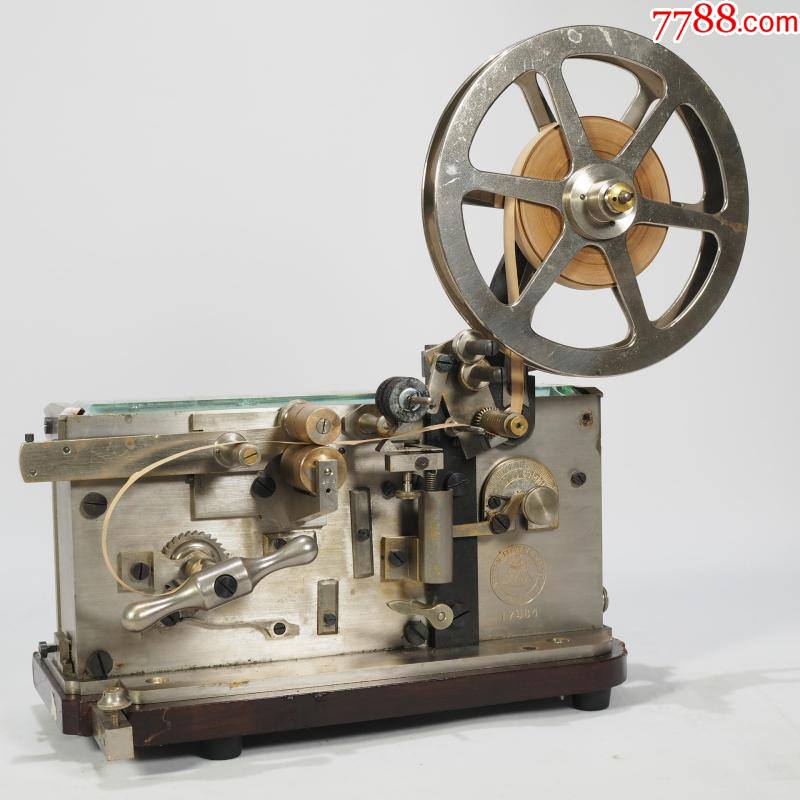西洋古董1900年代意大利西电老式莫斯码机械发报机打码机上弦ok