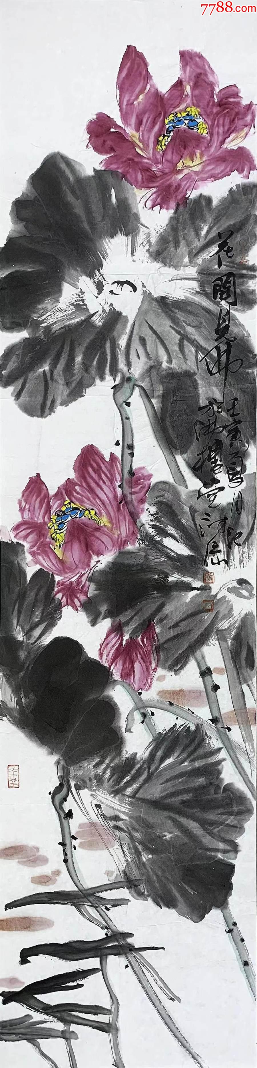 画家谢添作品(价格是一幅的价格)-价格:3500元-se89872412-花鸟国画原作-零售-7788收藏__收藏热线