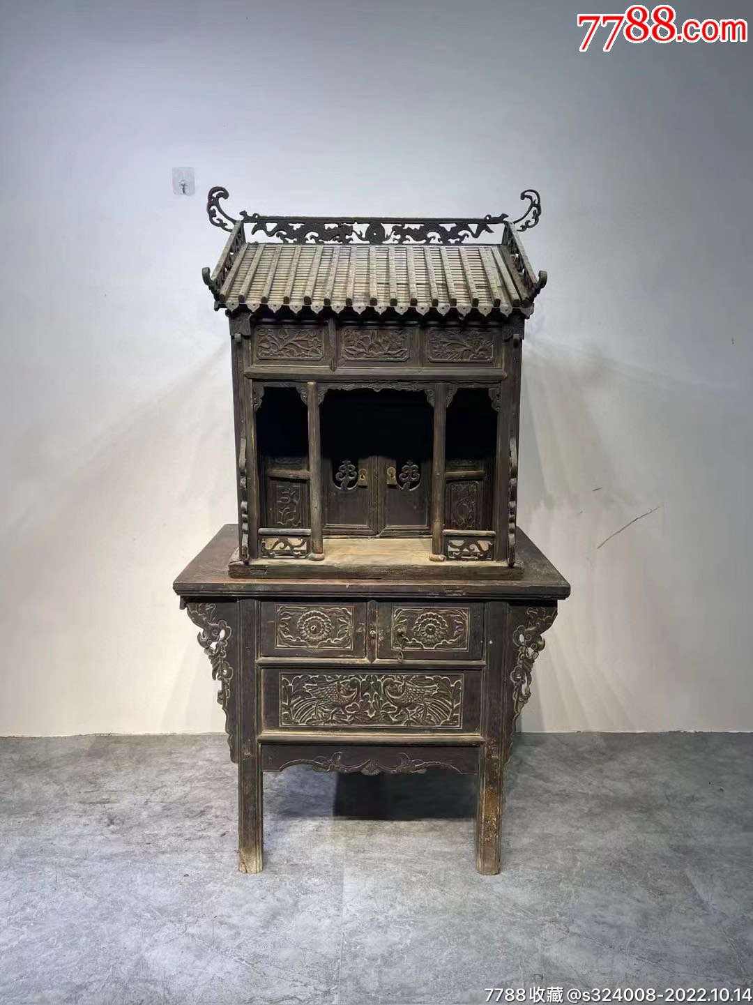 价格:5800元-se89972369-佛龛/神龛-零售-7788人民币收藏