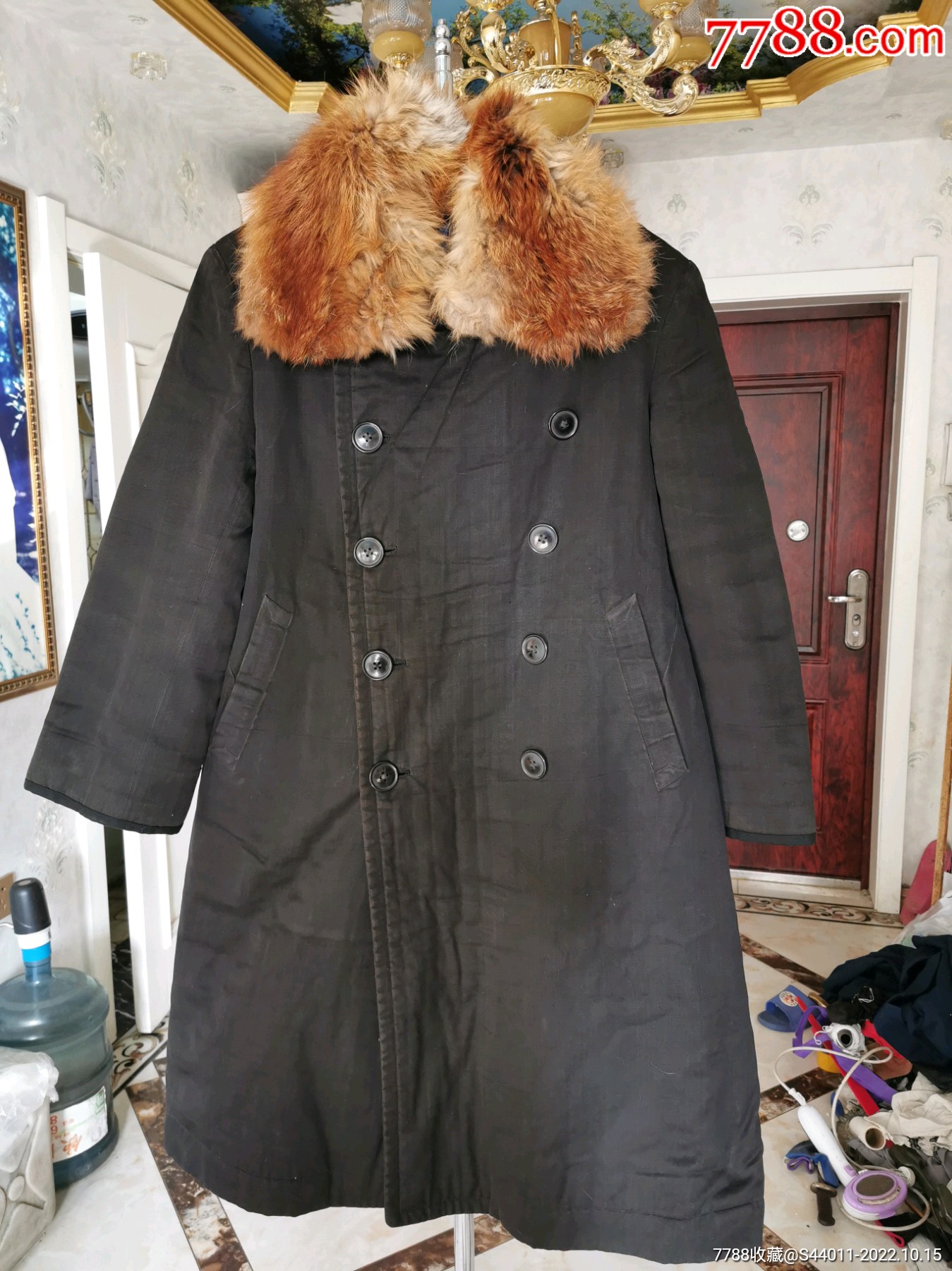 棉质混纺风雪大衣 (黑色) - 女士, 尼龙, 棉质 | Burberry® 博柏利官网