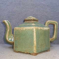 老龙泉窑开片浮雕双鱼赏盘(芮)_青白瓷/影青瓷_收藏价格_鉴定交易