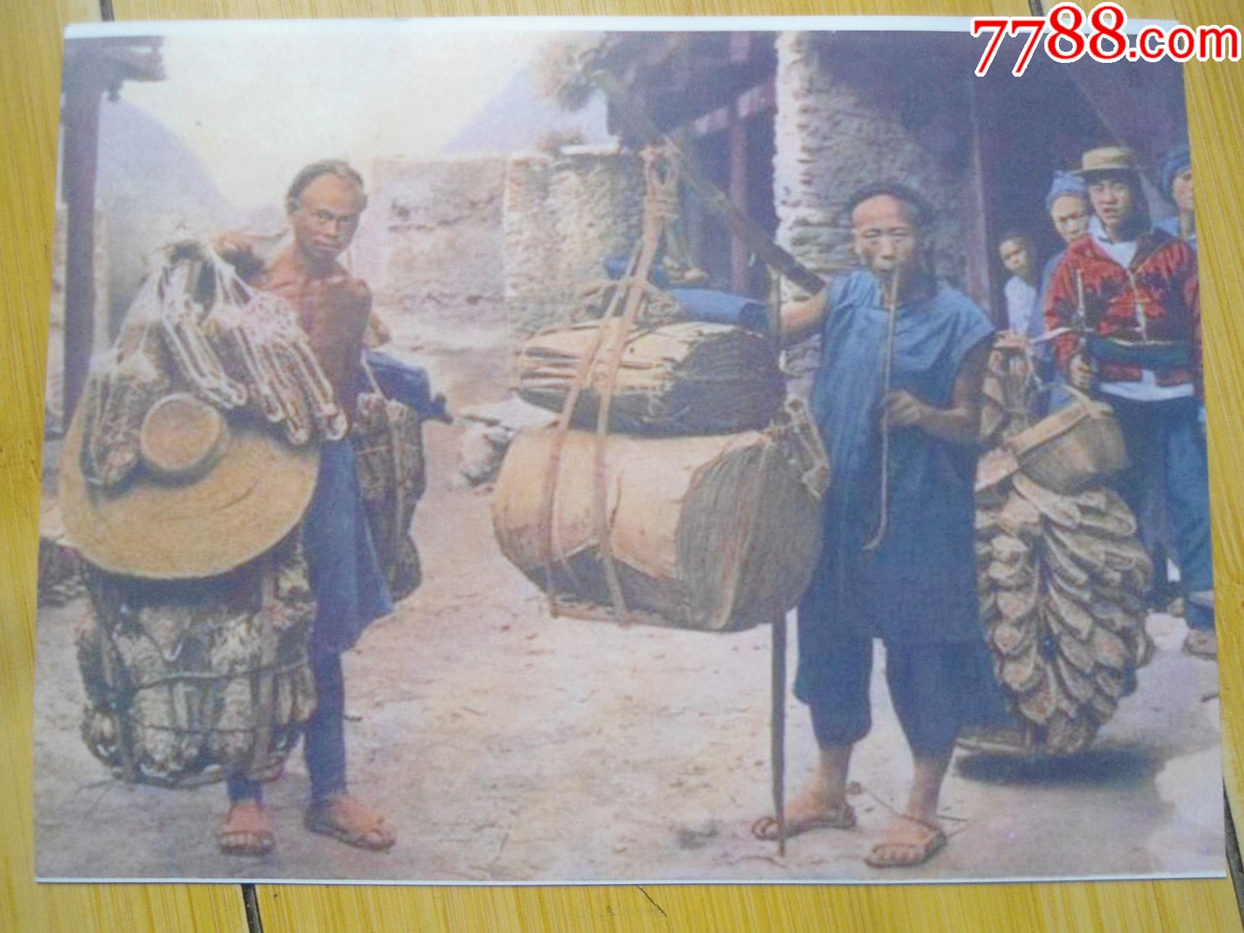 清朝的挑夫_老照片_老张家杂货店【7788收藏__收藏热线】