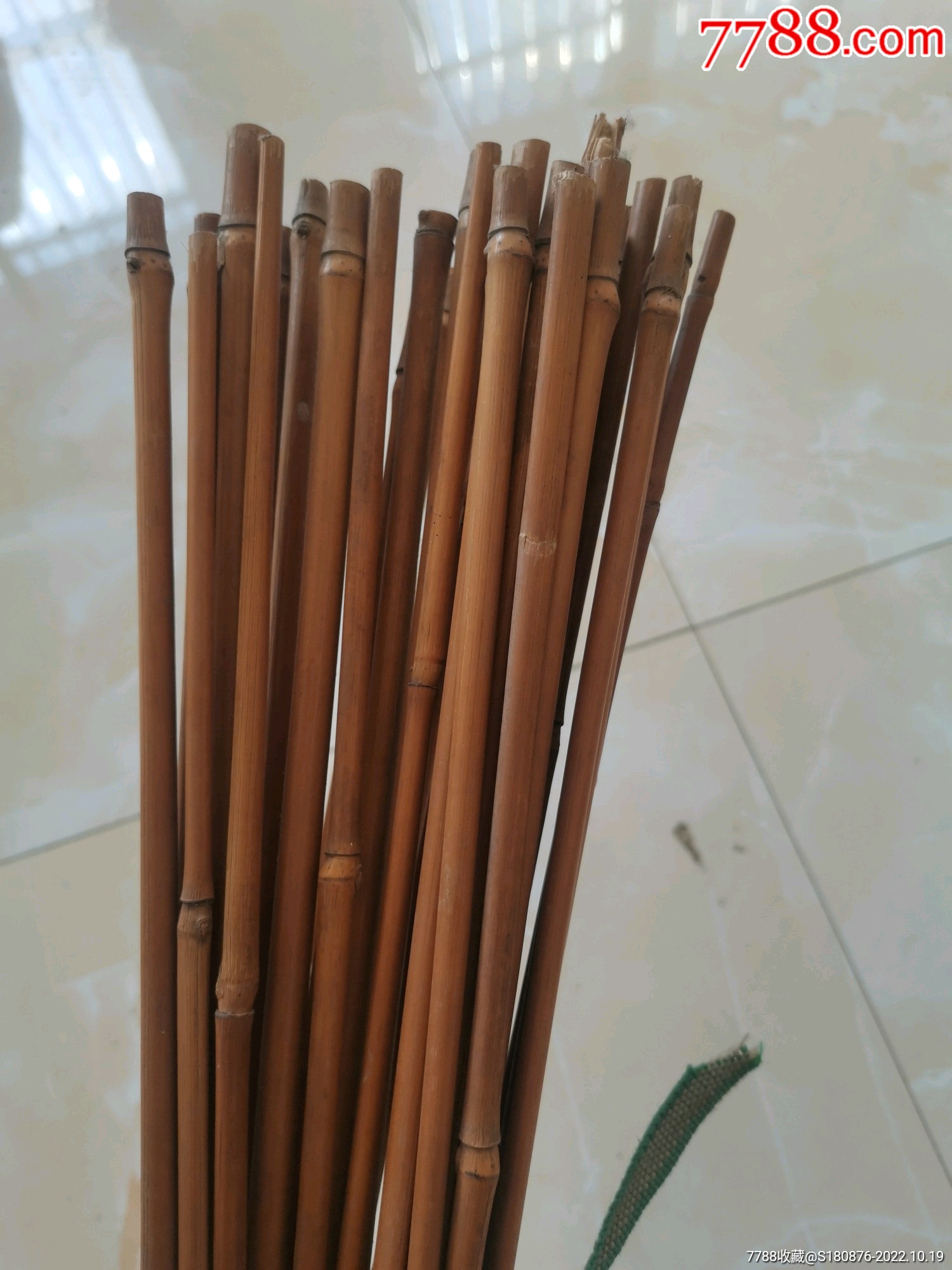 清代实心竹一把35根_其他竹制品_凤坤古玩【7788收藏__收藏热线】