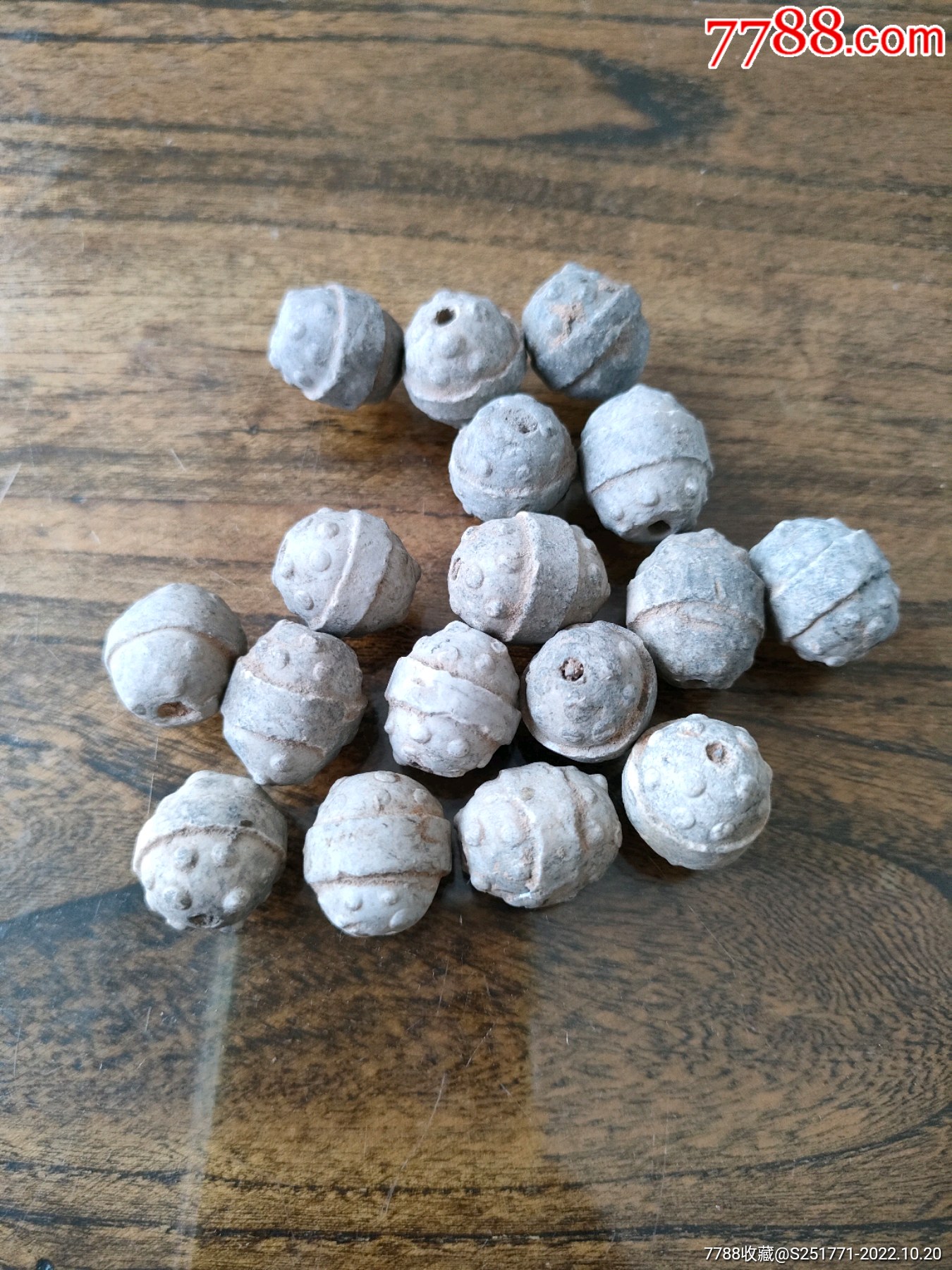 汉代瓷珠子一堆,_青花瓷_收藏行情_回收价格_7788小全张
