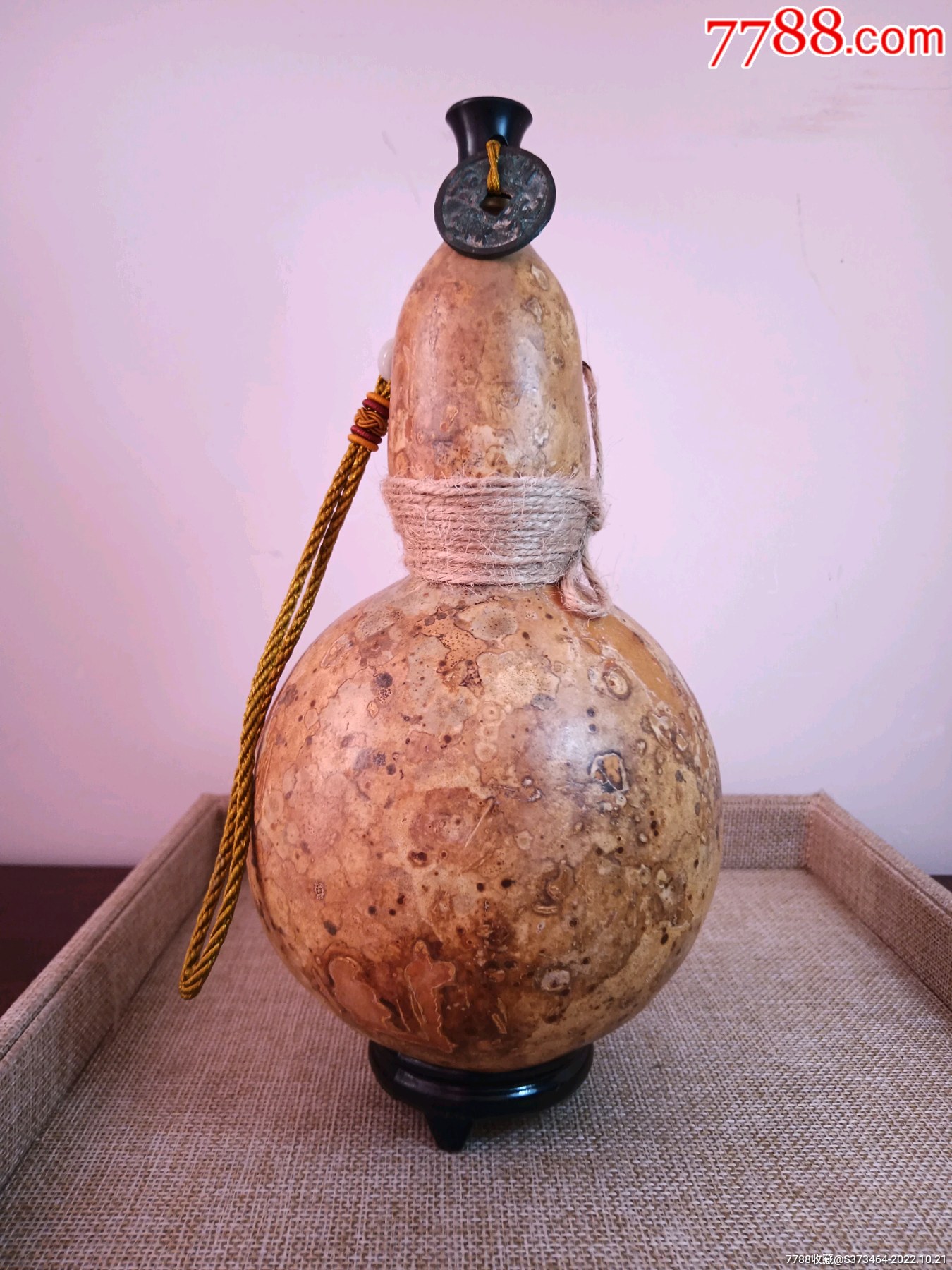 天然花皮葫芦-手捻葫芦/葫芦制品-7788收藏