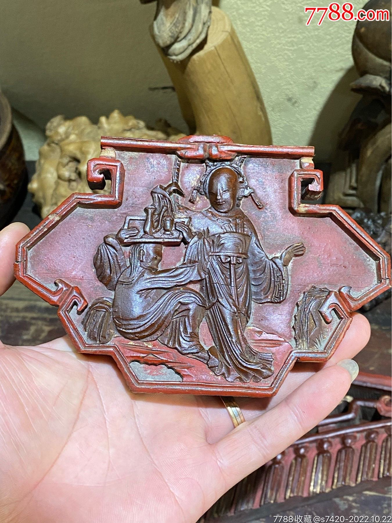 特价,清代精工这是贵妃醉酒,高力士敬酒_木雕花板_浙江一级公路【7788收藏__收藏热线】